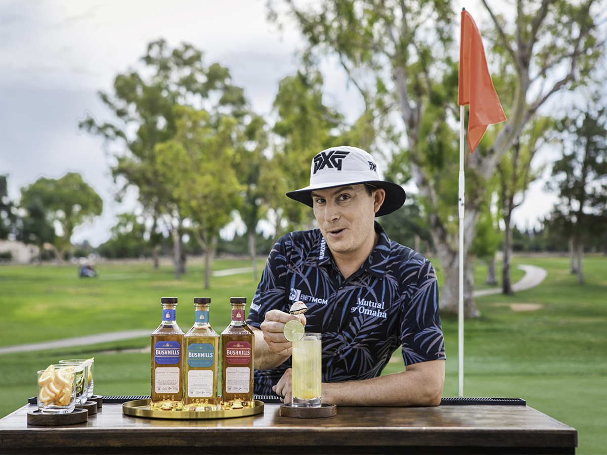 Arizona's Golf Pro Joel Dahmen Becomes Bushmills Irish Whiskey's First 'Whiskey Caddie'1