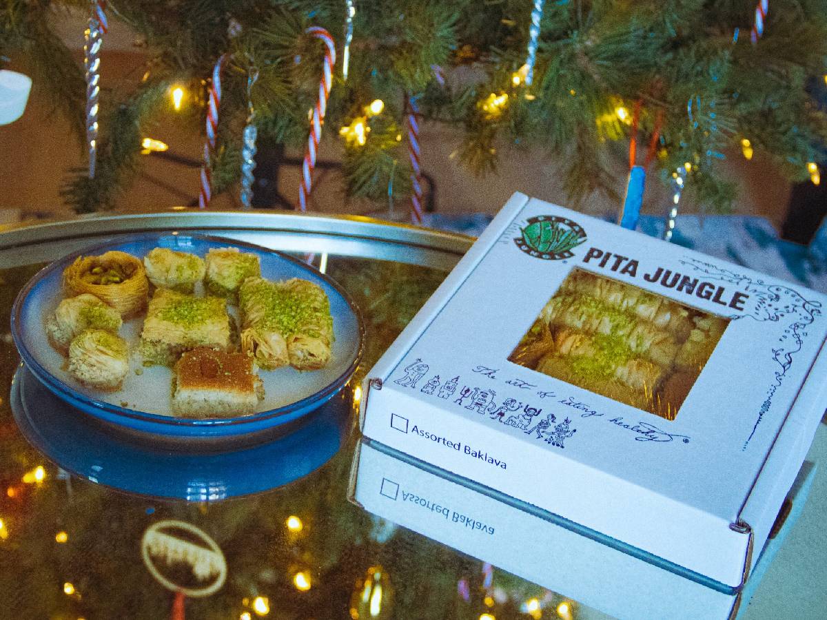 New Baklawa Box at Pita Jungle Just in Time for the Holidays!