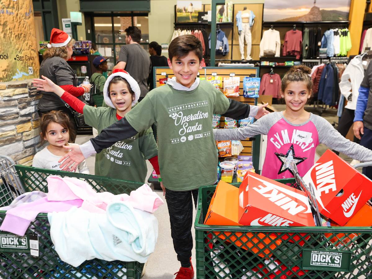 40 Valley Youth with a Deployed Parent Participate in Special Holiday Shopping Spree for Operation Santa