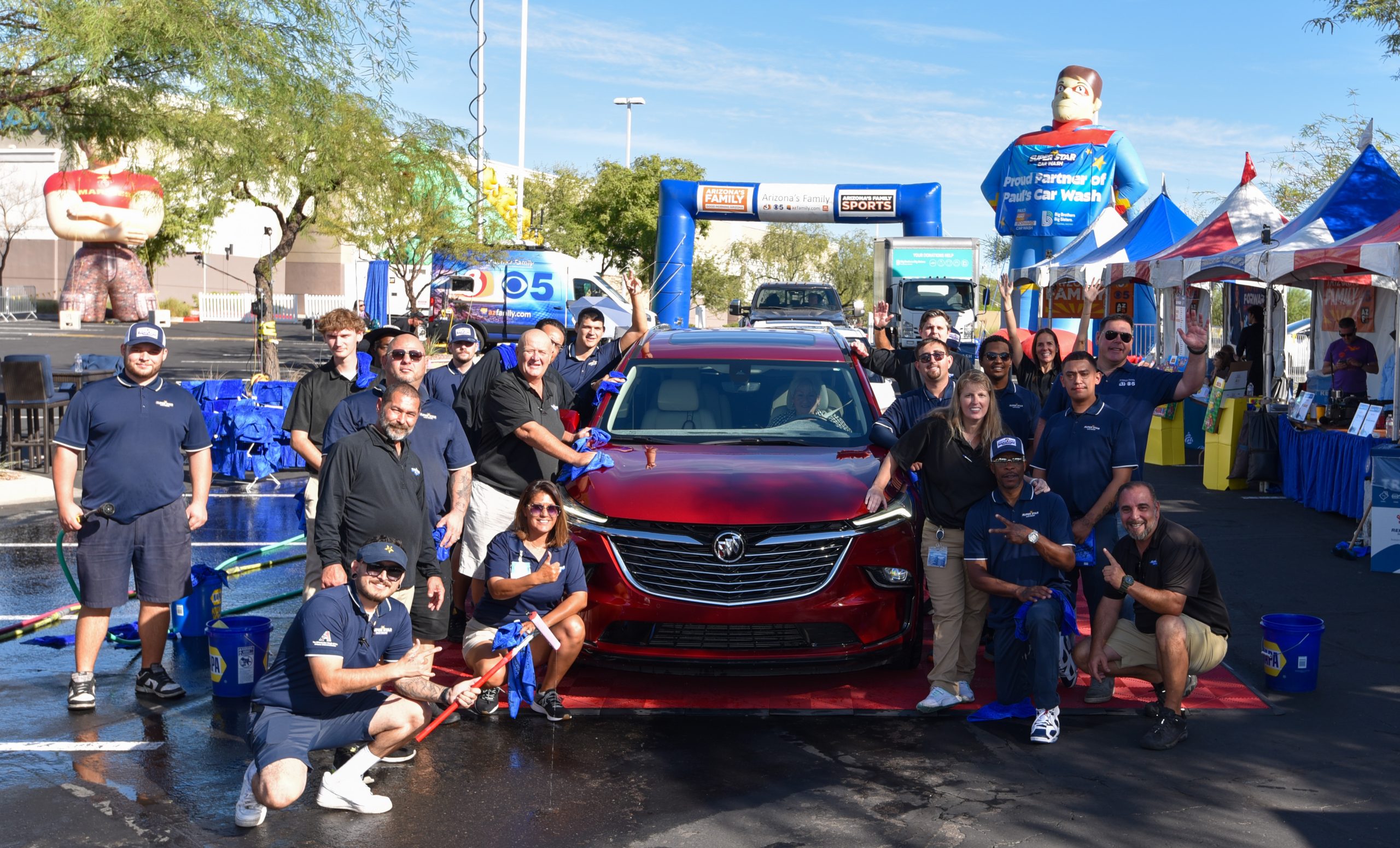 Super Star Car Wash Fundraiser for BBBS