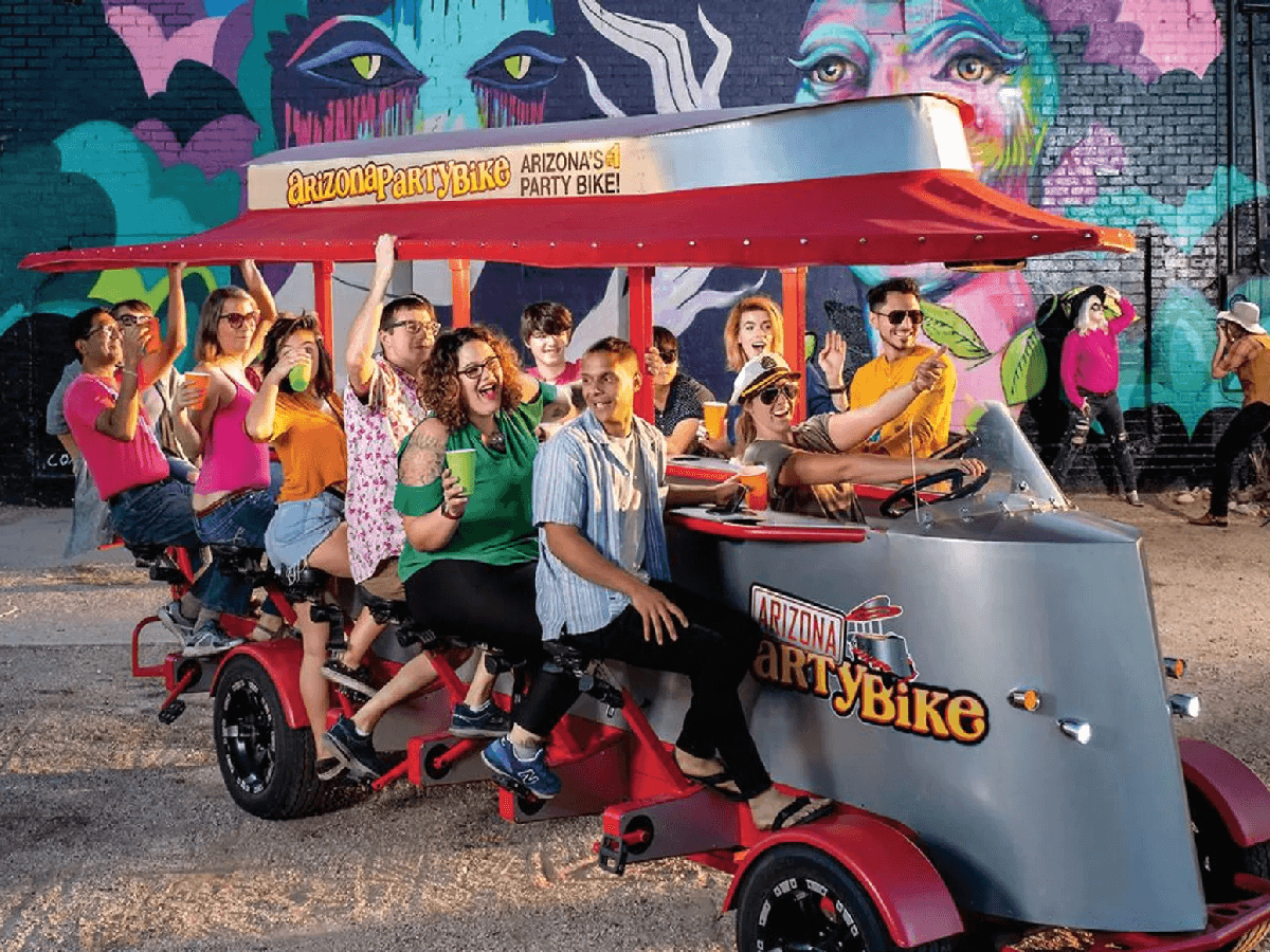 Arizona Party Bike. Courtesy Arizona Party Bike