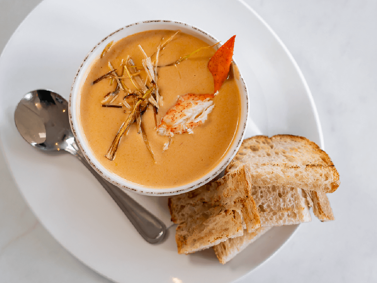 Lobster Bisque at The Montauk. Courtesy The Montauk