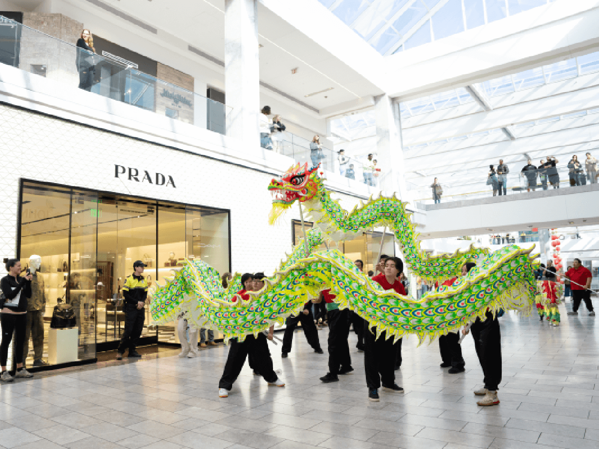 Lunar New Year at Scottsdale Fashion Square. Courtesy Scottsdale Fashion Square