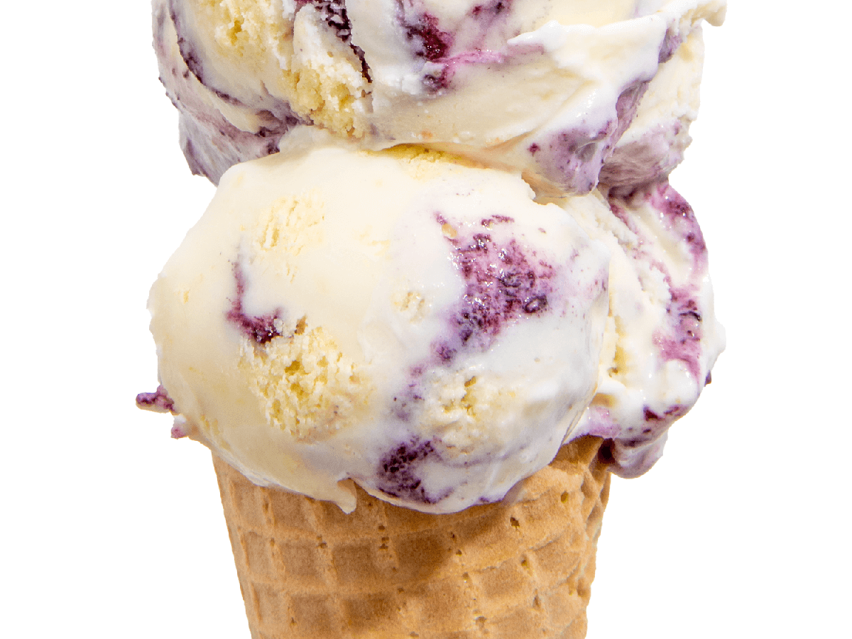 Blueberry Johnny Cake at Jeni's Splendid Ice Creams. Courtesy Jeni's Splendid Ice Creams