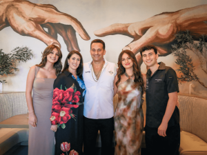 From left to right: Melina, Cristina, Joey, Giuliana, Tomaso. Courtesy The Maggiore Family