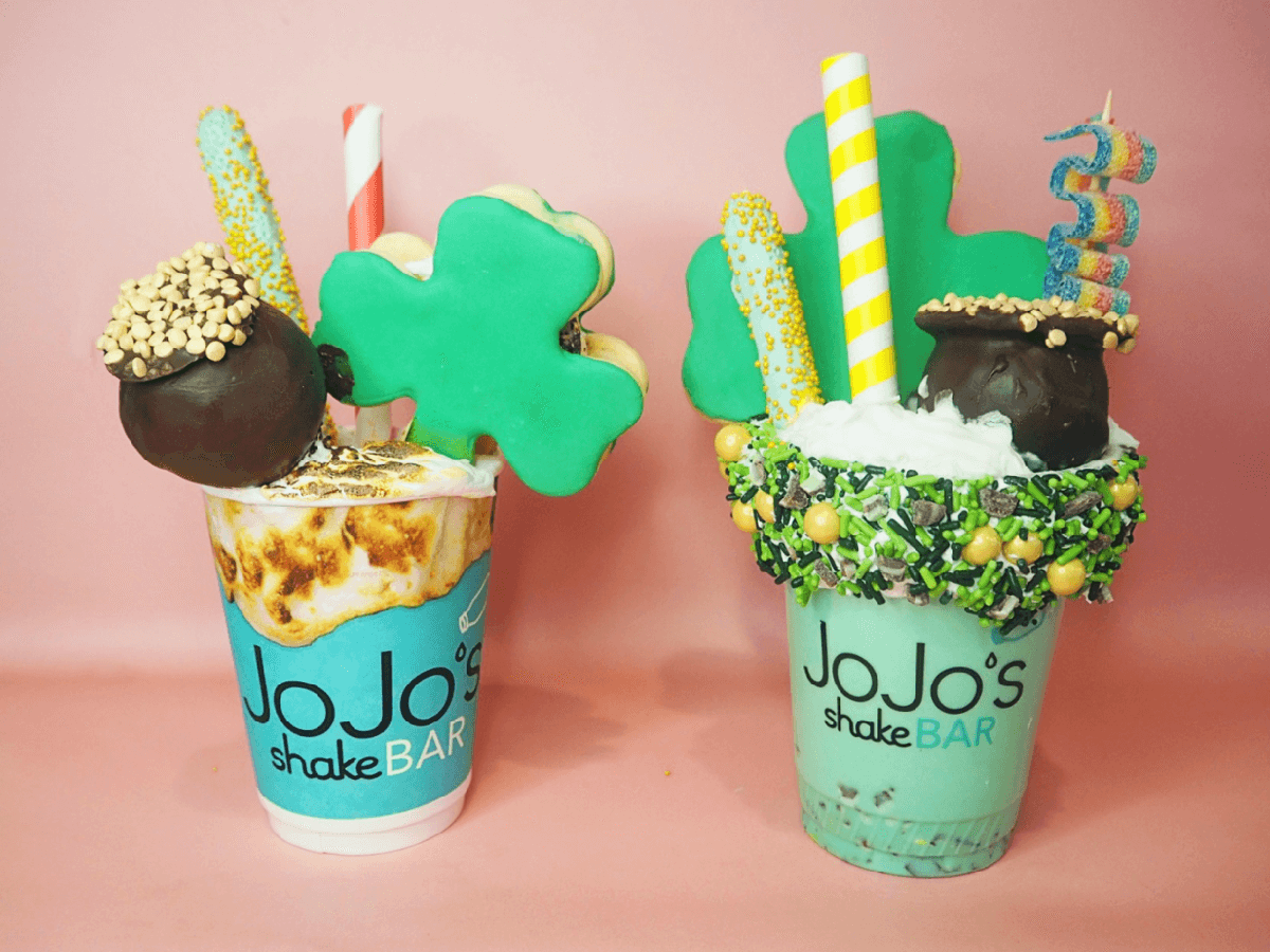 Celebrate St.Patrick's Day at JoJo's ShakeBAR. Courtesy JoJo's ShakeBAR