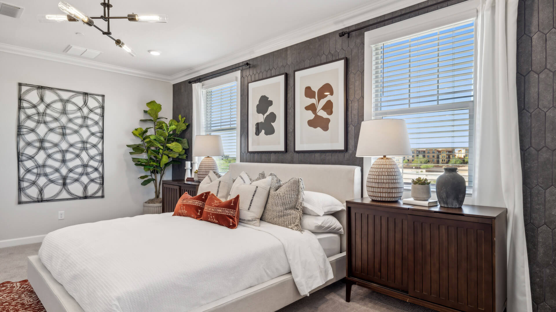 A bedroom at BB Living Desert Ridge townhome. Courtesy BB Living