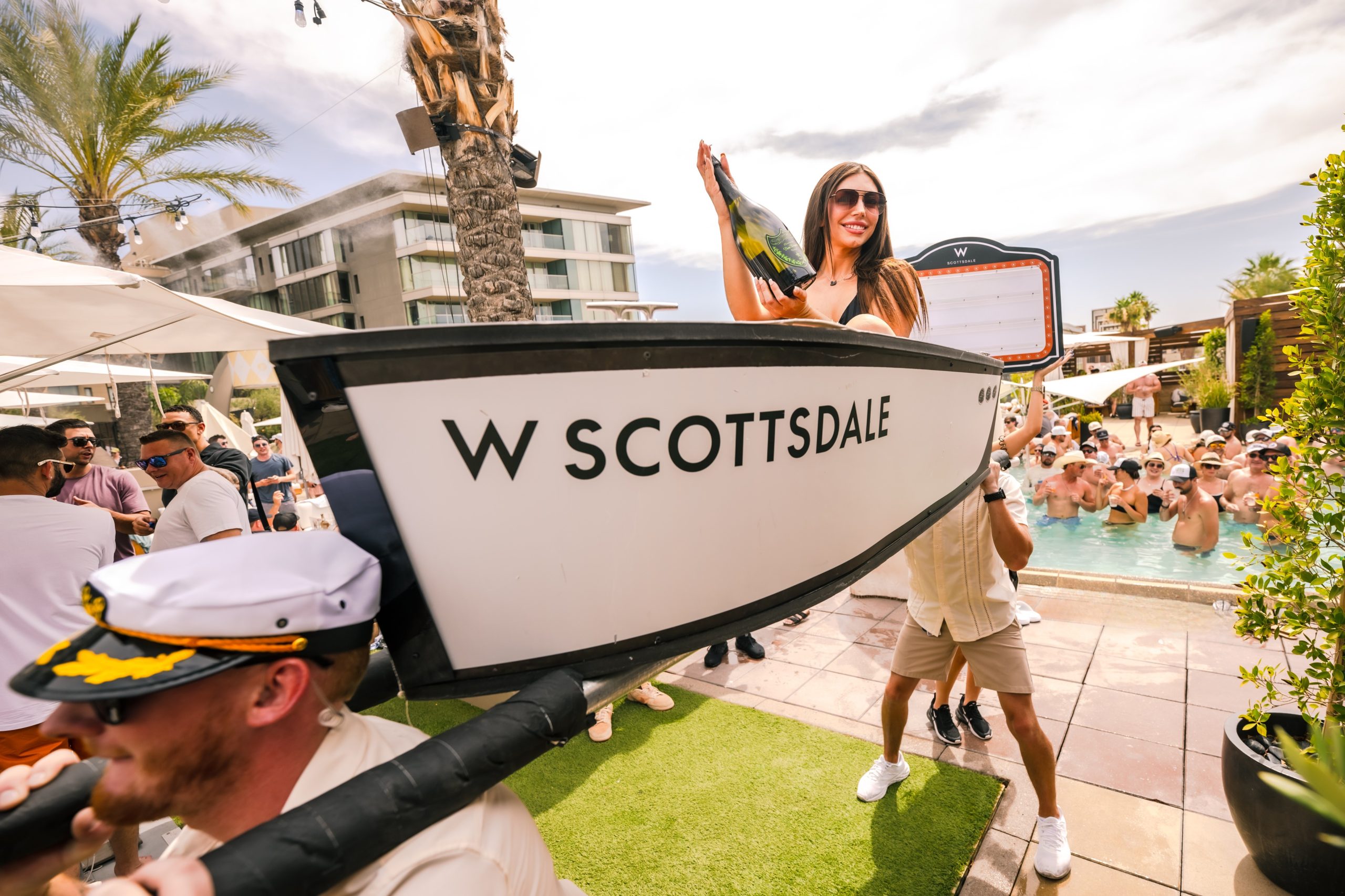 Pool parties at the W Scottsdale. Courtesy W Scottsdale