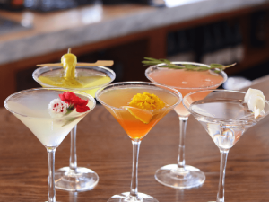 The new summer martinis at The Montauk. Courtesy The Montauk