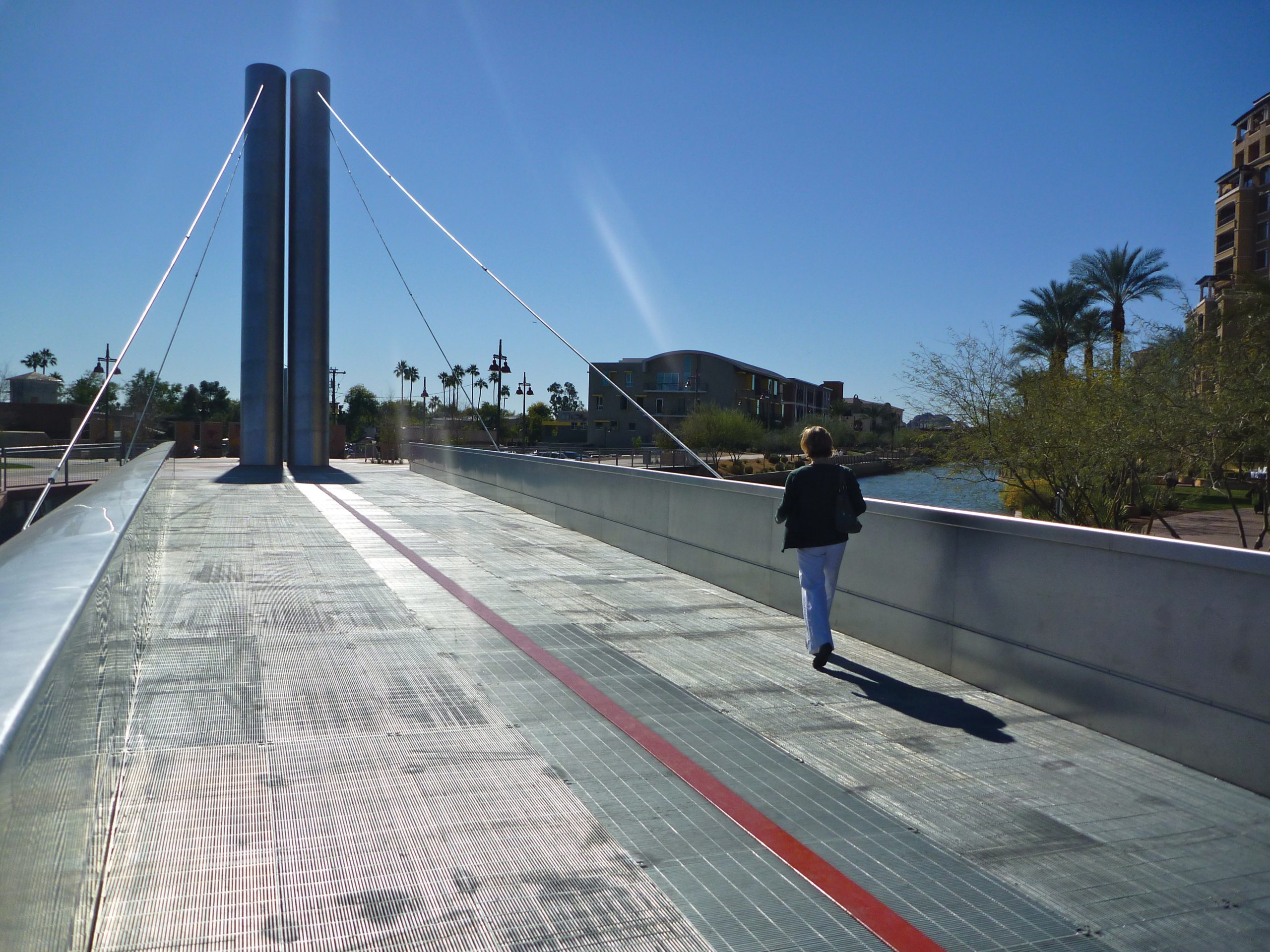 Paolo Soleri's Soleri Bridge and Plaza. Courtesy Experience Scottsdale