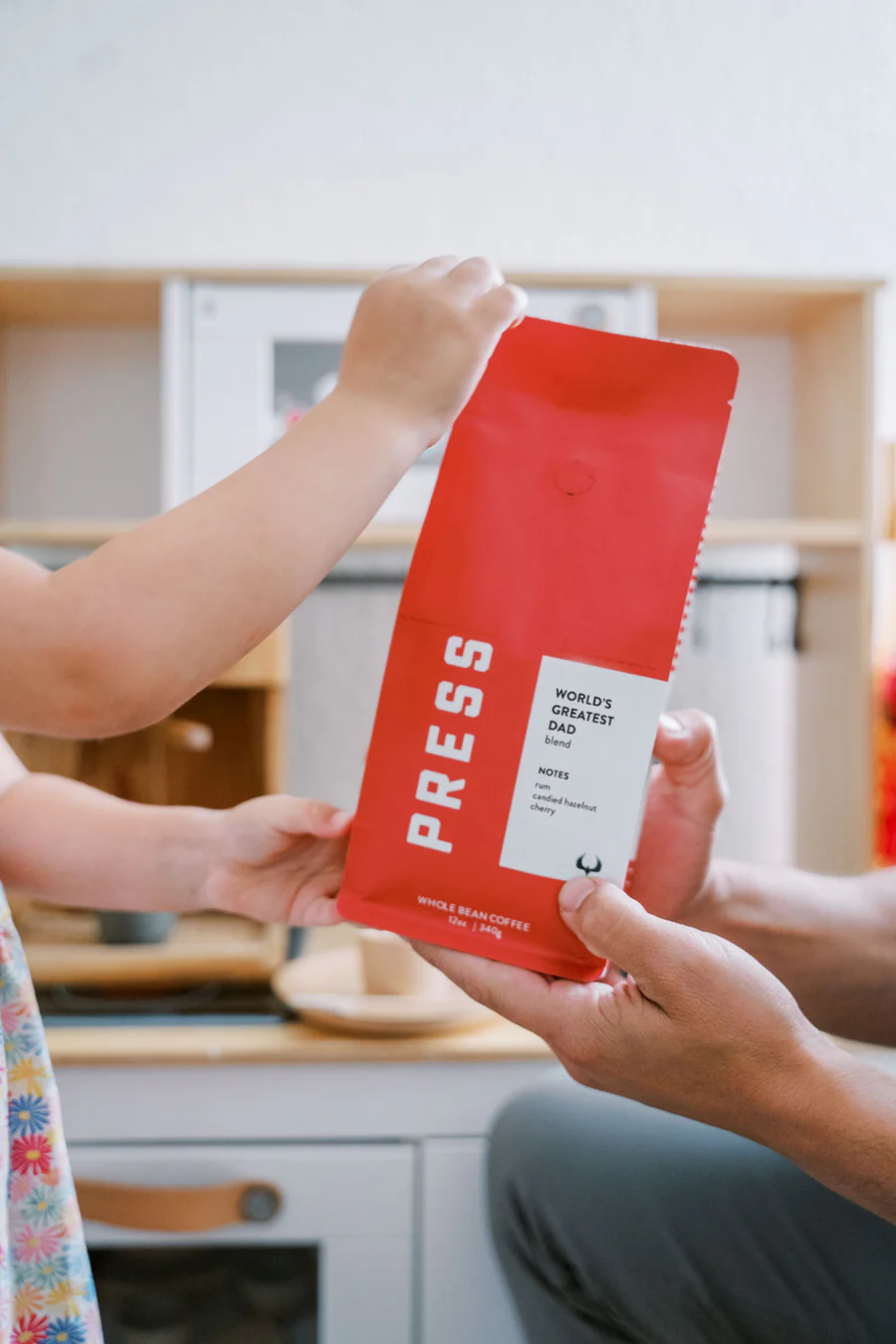 The World's Greatest Dad Blend from PRESS Coffee. Courtesy PRESS Coffee