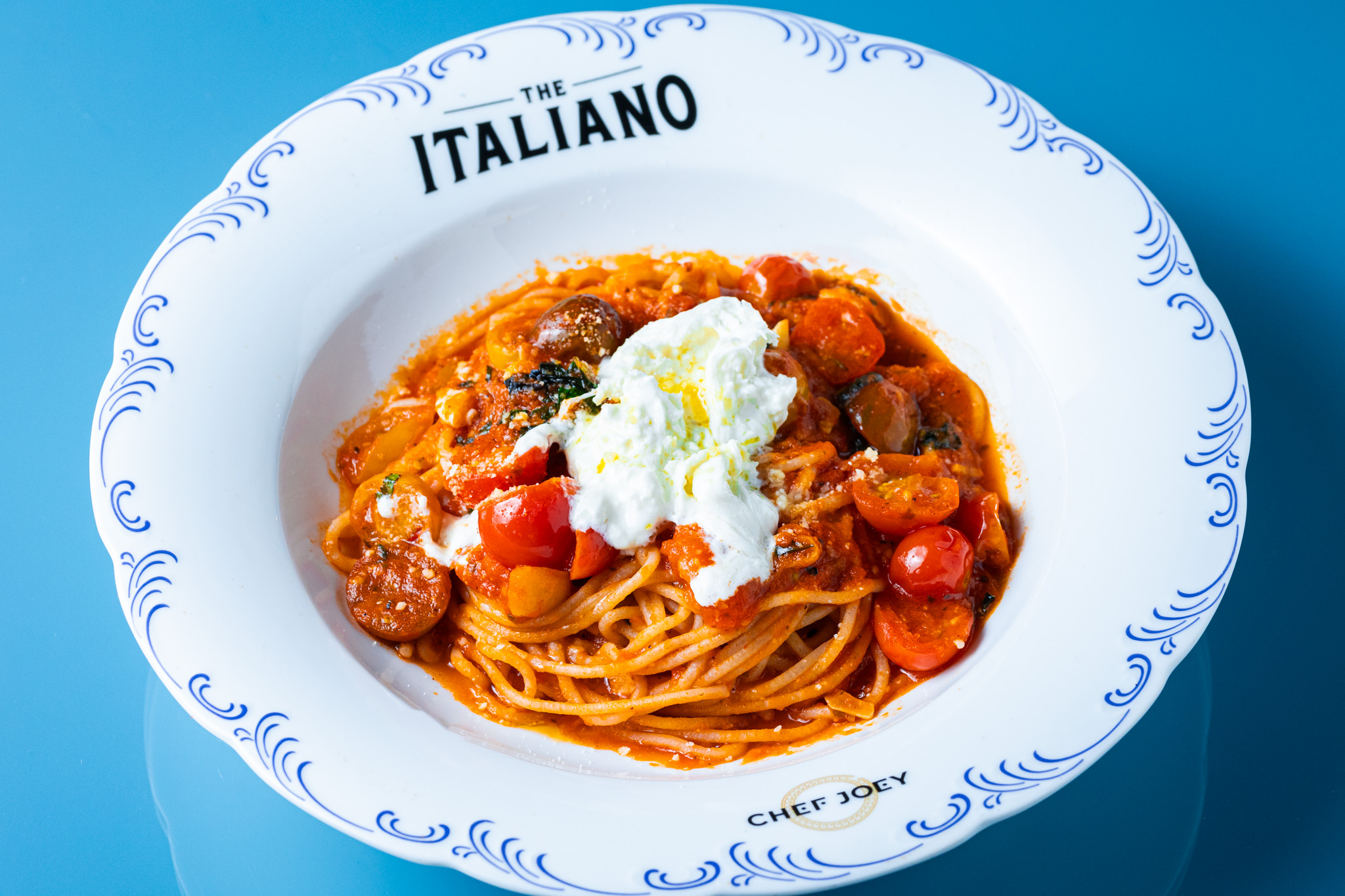 Spaghetti Picchio Pacchiu at The Italiano. Courtesy The Italiano