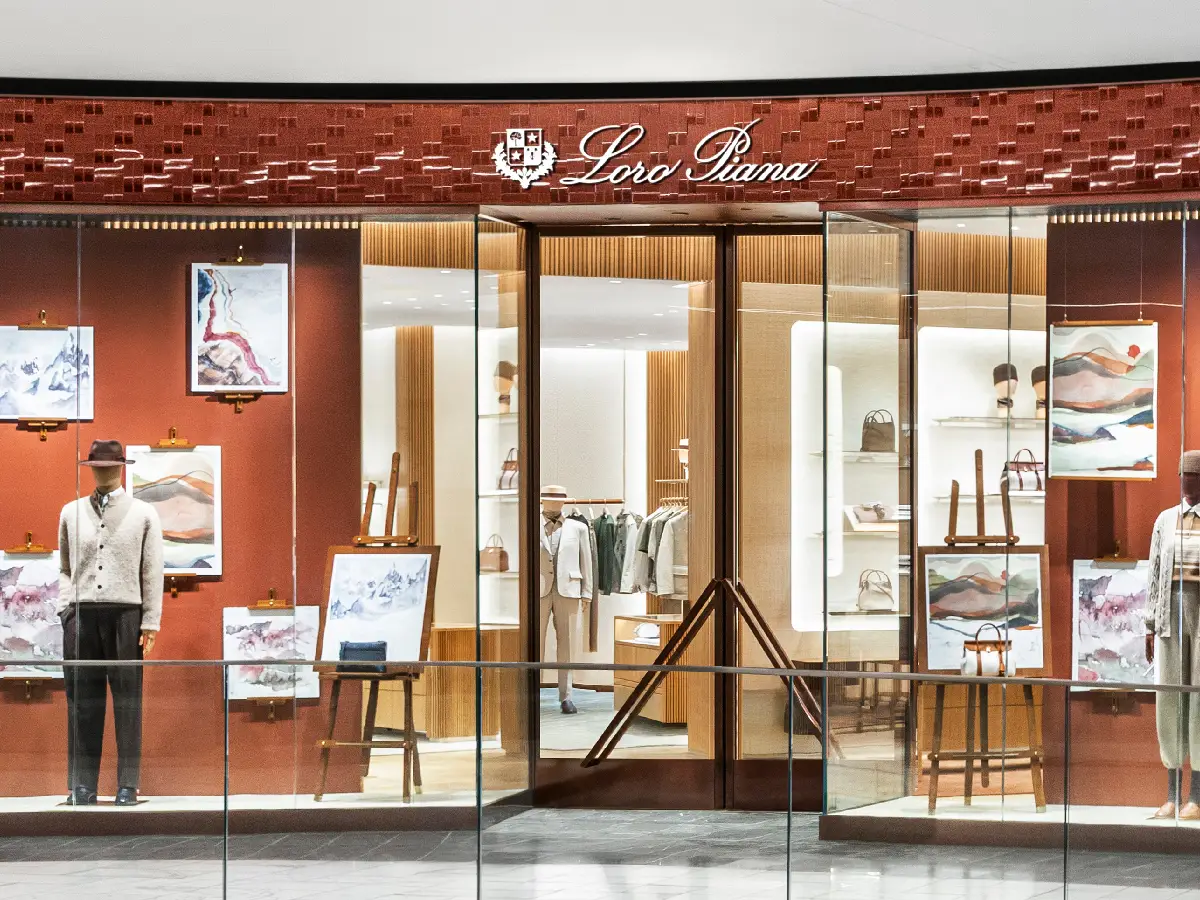 Loro Piana at Scottsdale Fashion Square. Courtesy Loro Piana