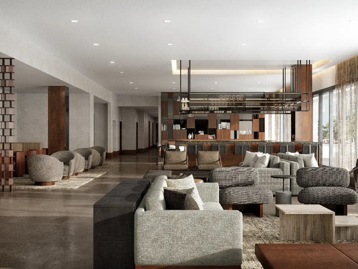Lobby bar at AC Hotel Old Town Scottsdale. Courtesy AC Hotel