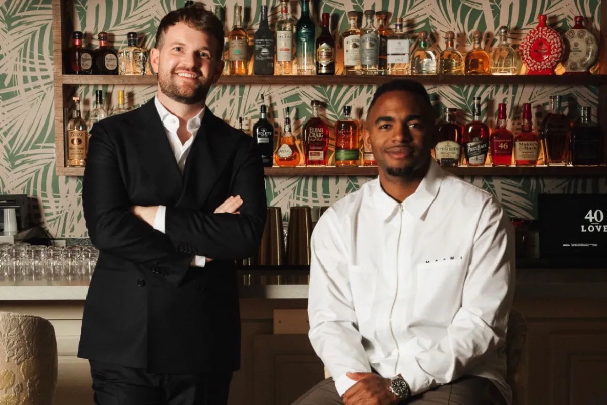 Sean Mulholland and Avery Johnson Jr., co-founders of 40 Love Group. Photo by Isaac Torres