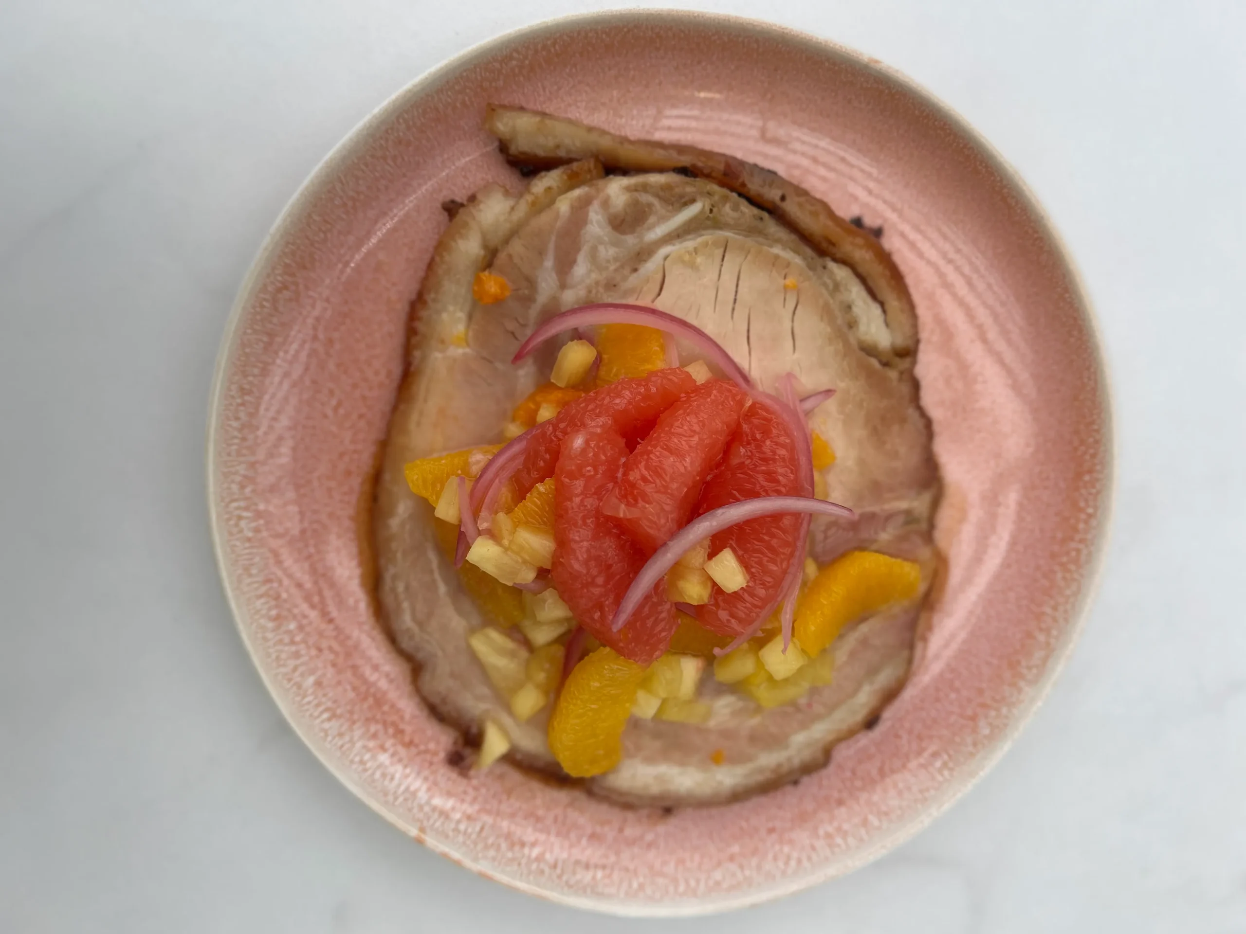 The Pork Belly at Cielito. Photo by Lisa Materna